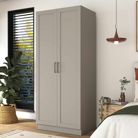 Dulap pentru haine, Hanah Home, BA306, 90x210x57.5 cm, Gresie