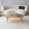 Masuta de cafea, Neostill, Sweet, 115x38x50 cm, Cadru: 100% LEMN DE PIN DE ÎNALTĂ CALITATE, Maro