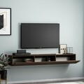Comoda TV, Inarch, Terra, 180x26x31 cm, PAL, Maro
