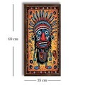 Tablou decorativ, Ahsalct-010, Cadru: 100% PVC (Grosime: 2 cm), Multicolor