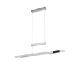 Lustra Trajan, TRIO, 150.5x6x150 cm, 45W, 1x SMD, metal, argintiu lucios