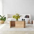 Masuta de cafea, Neostill, Giona, 105x40x65 cm, PAL, Maro
