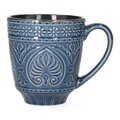 Cana Indie, Homla, 400 ml, ceramica, albastru