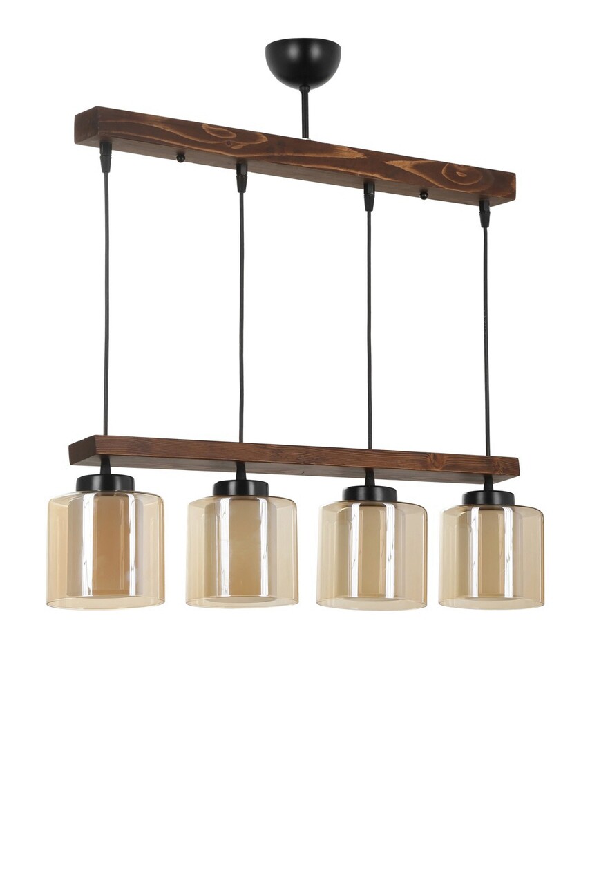 Lustra, Luin, 534LUN3384, Lemn, Vintage