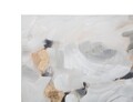Tablou decorativ White Flower -B, Mauro Ferretti, 90x90 cm, canvas pictat manual