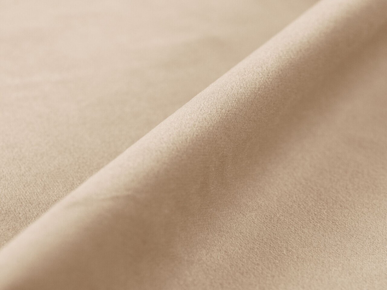 Canapea extensibila 3 locuri, Victor, Micadoni Home, 246x100x83 cm, catifea, nude — imaginea 5