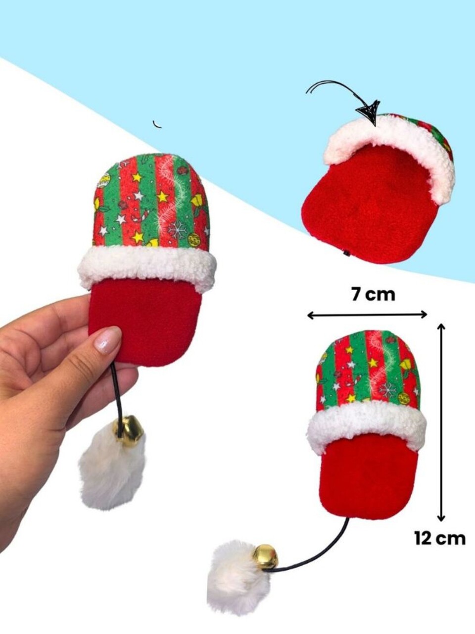 Jucărie pentru pisici, Paws &amp; Whiskers, Miyav 1001, 100% MATERIAL TEXTIL PLUȘOS, Multicolor - view 2