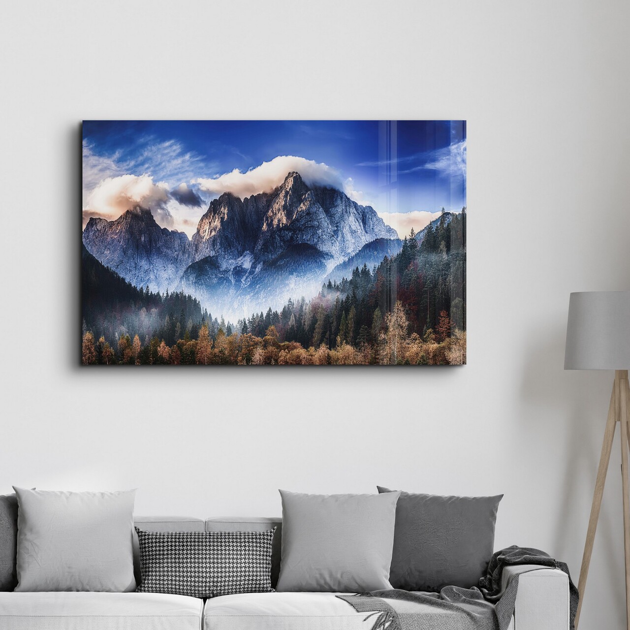 Tablou decorativ, SPR-1495, Dimensiune: 35 x 55 cm, Multicolor - view 3