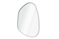 Oglinda decorativa, Lumisfera, Asymmetric Design 30 x 42, Alb