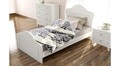 Set dormitor pentru copii, Rabi, Rb-080, Alb mat