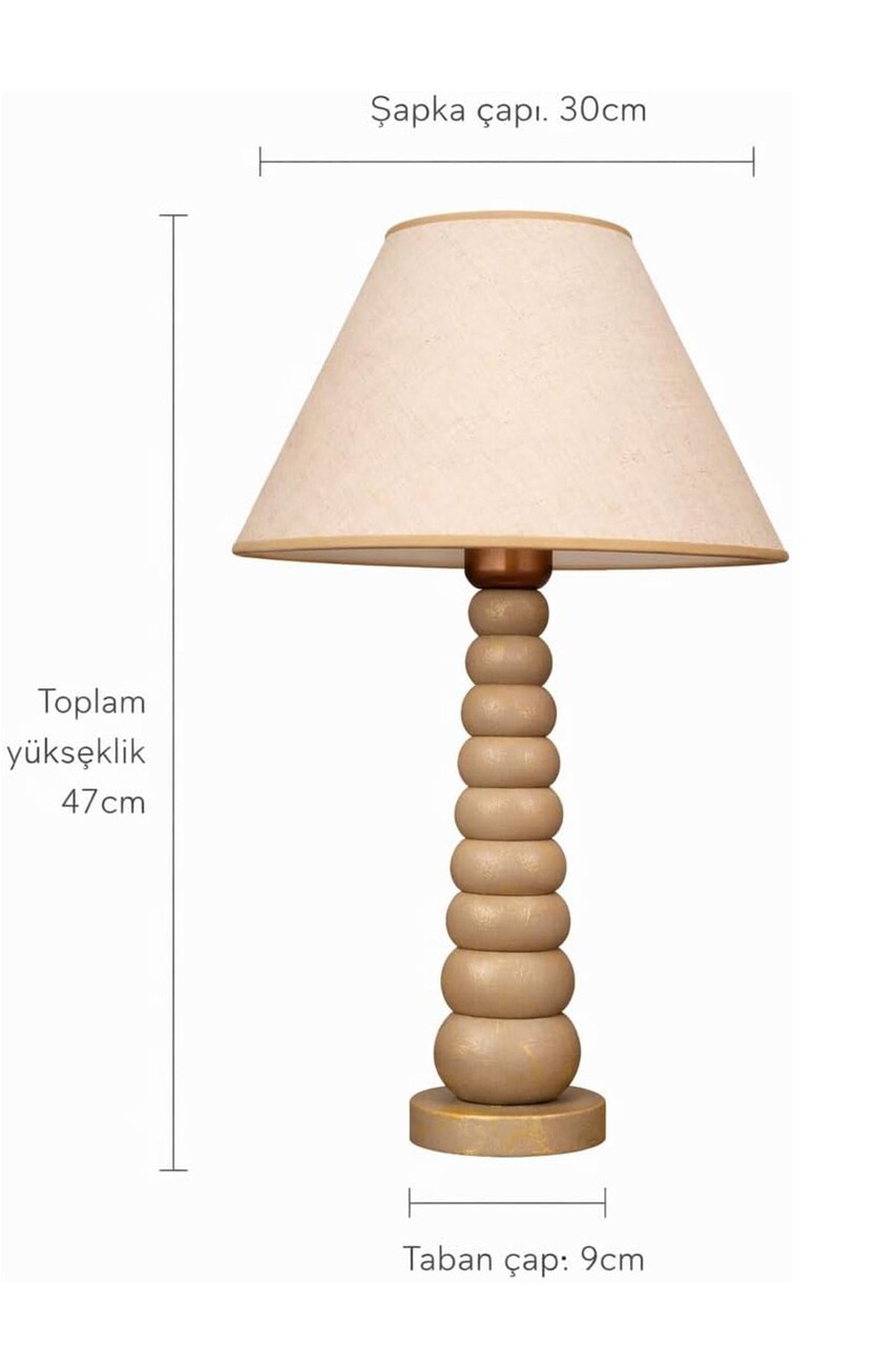 Lampa de masa, L'essentiel Maison, 687HMY2560, Auriu - view 3