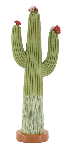 Figurina /sculptura decorativa Cactus, Mauro Ferretti, 16.5x11x45 cm, polirasina, multicolor