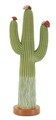 Figurina /sculptura decorativa Cactus, Mauro Ferretti, 16.5x11x45 cm, polirasina, multicolor
