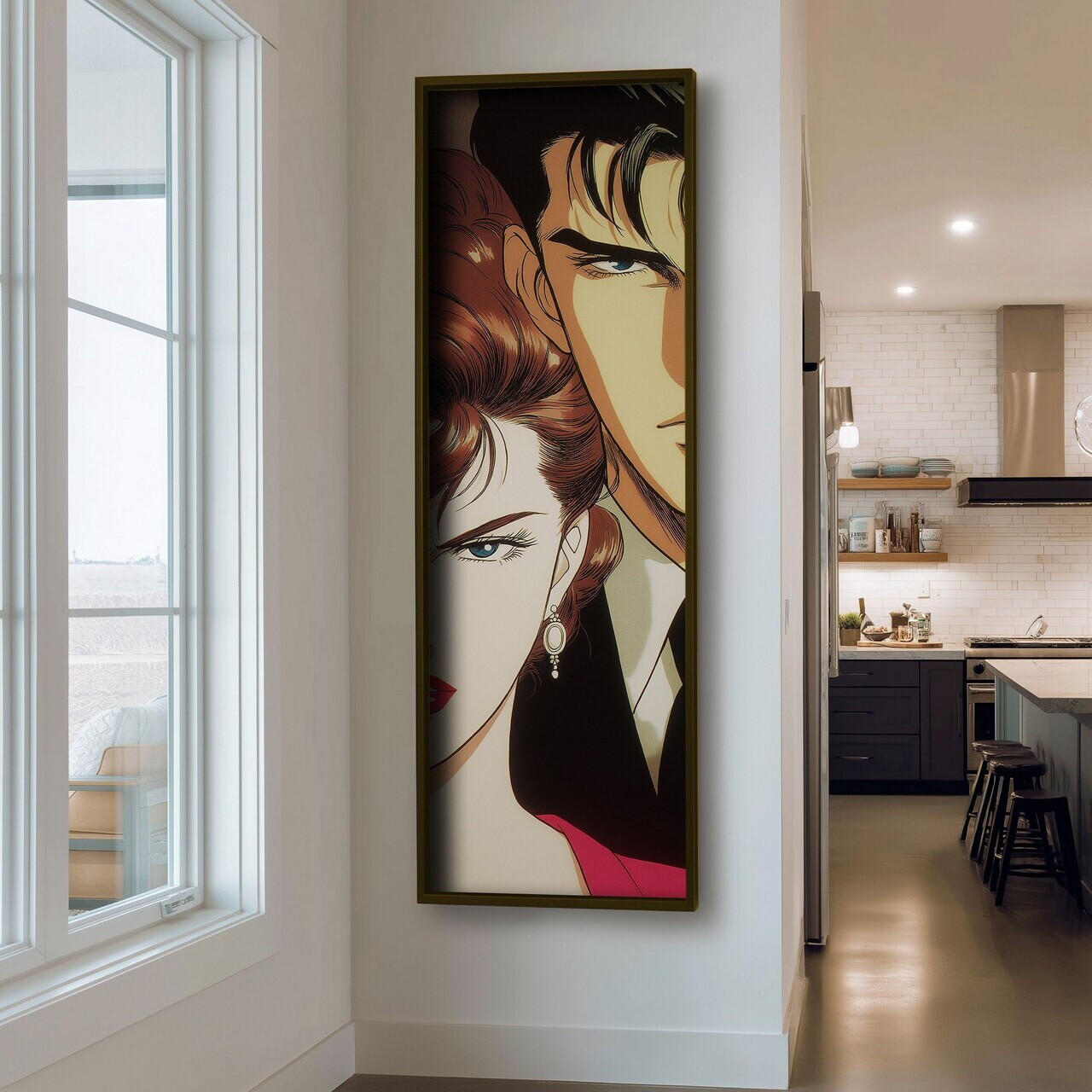 Tablou decorativ LAC053-150 MDF Lemn masiv Multicolor