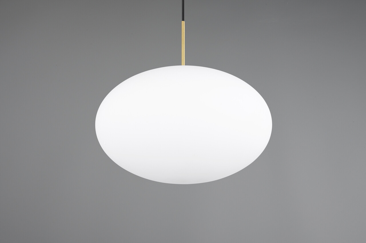 Lustra Fomento, TRIO, 40x150 cm, 15W, 1x E27, metal, bronz mat/alb