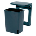 Cos de gunoi pentru dulap, Brabantia, Black, 10 L, 21.2x25.7x33 cm, otel, negru