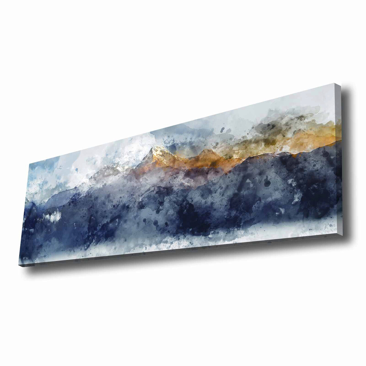 Tablou decorativ, 3090ABSC, Canvas, Lemn, Multicolor - 2 | YEO
