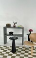 Masuta, Rotexa, Lilyum 57, 35x57x35 cm, MDF , Negru