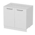 Dulap pentru bucatarie, Hanah Home, Minar, 90x87x58 cm, Alb