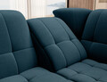 Coltar extensibil dreapta 3 locuri ELTAP, RT-40NU, Sado, 272x192x95 cm, lemn/poliester, albastru inchis