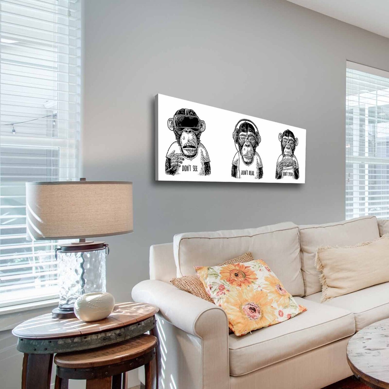 Tablou decorativ 30902021C-014 Lemn Multicolor