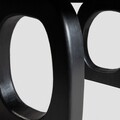 Masuta de cafea Astir, Homla, 100x60x40 cm, lemn, negru
