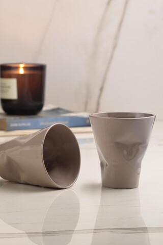 Set 2 cani de cafea Kutahya Porselen, CRH02EKF0003, 120 ml, portelan 120