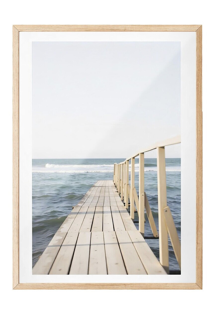 Tablou decorativ, 109750, Lemn masiv, Sticla PVC, Multicolor — imaginea 2