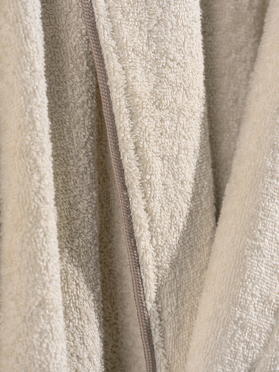 Set halate de baie, Cotton Box, Deluxe, Bumbac, Crem - 1 | YEO