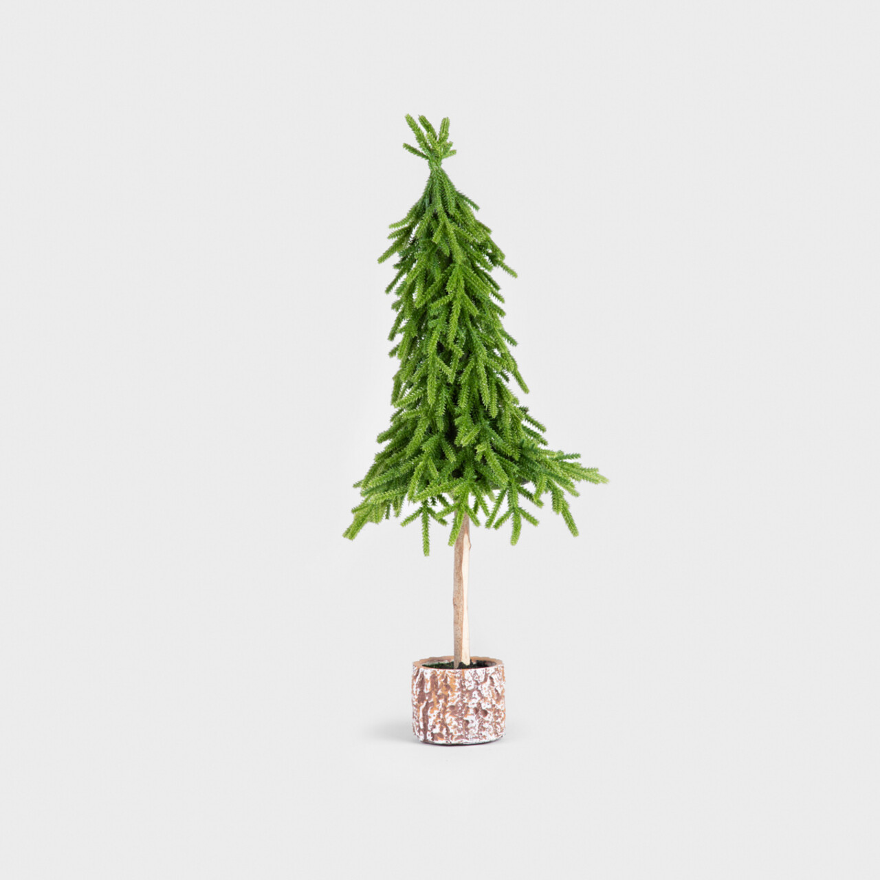 Brad artificial Hector, Homla, 55 cm, plastic/lemn, verde - 1 | YEO