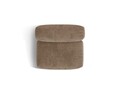 Modul pentru canapea, 1 loc, Martina-212, Micadoni Home, 92x106x75 cm, velur, maro ghinda
