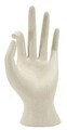 Figurina /sculptura decorativa Ok Stons, Mauro Ferretti, 14x10x24 cm, polirasina, crem