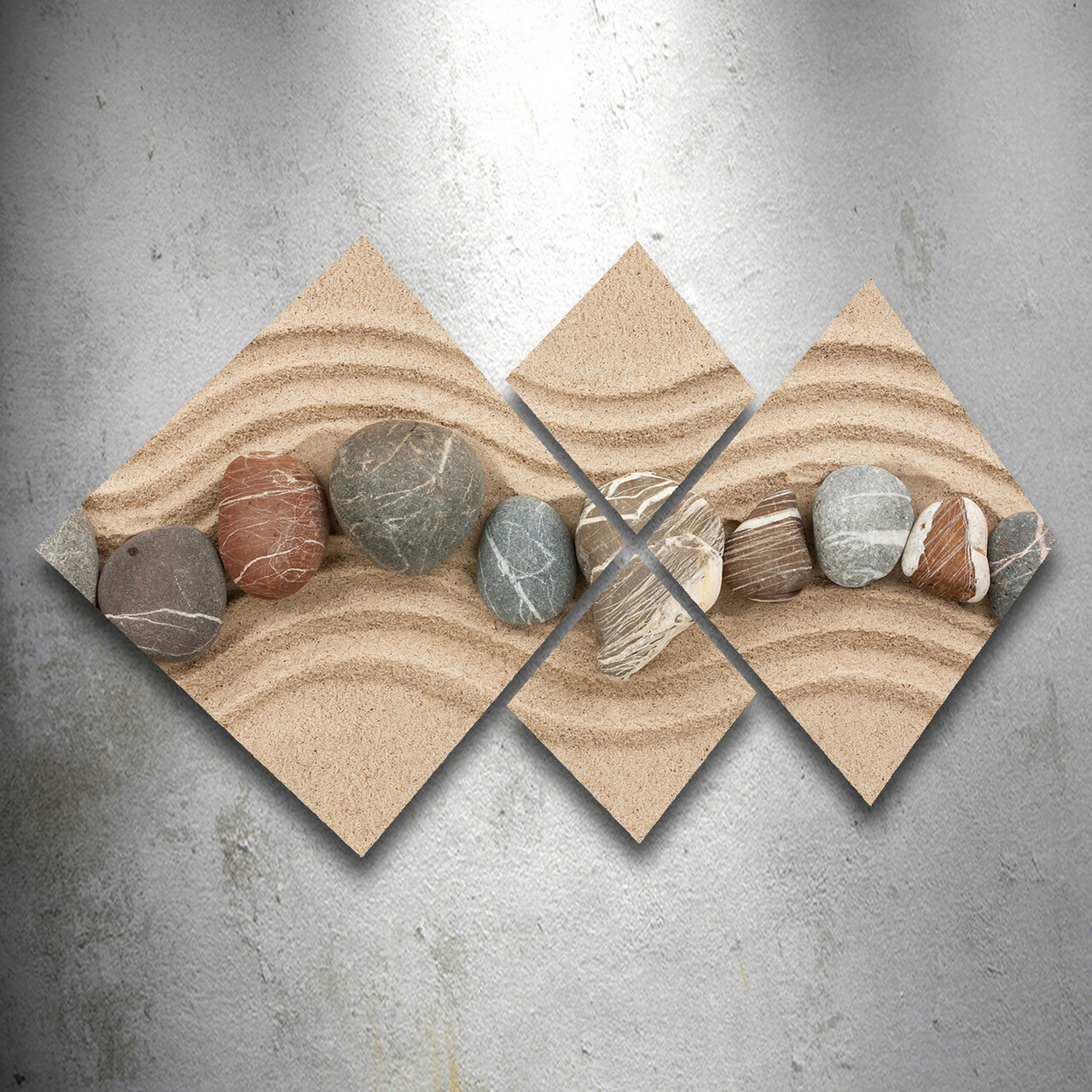 Set 4 tablouri decorative, 4MDF150269009, MDF, Imprimat UV, Multicolor - 1 | YEO