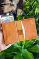 Portofel pentru carduri, Smokey, Garbalia, Piele naturala
