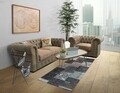 Masuta de cafea Raw, Mauro Ferretti, 113 x 61 x 40 cm, fier/MDF, negru/maro