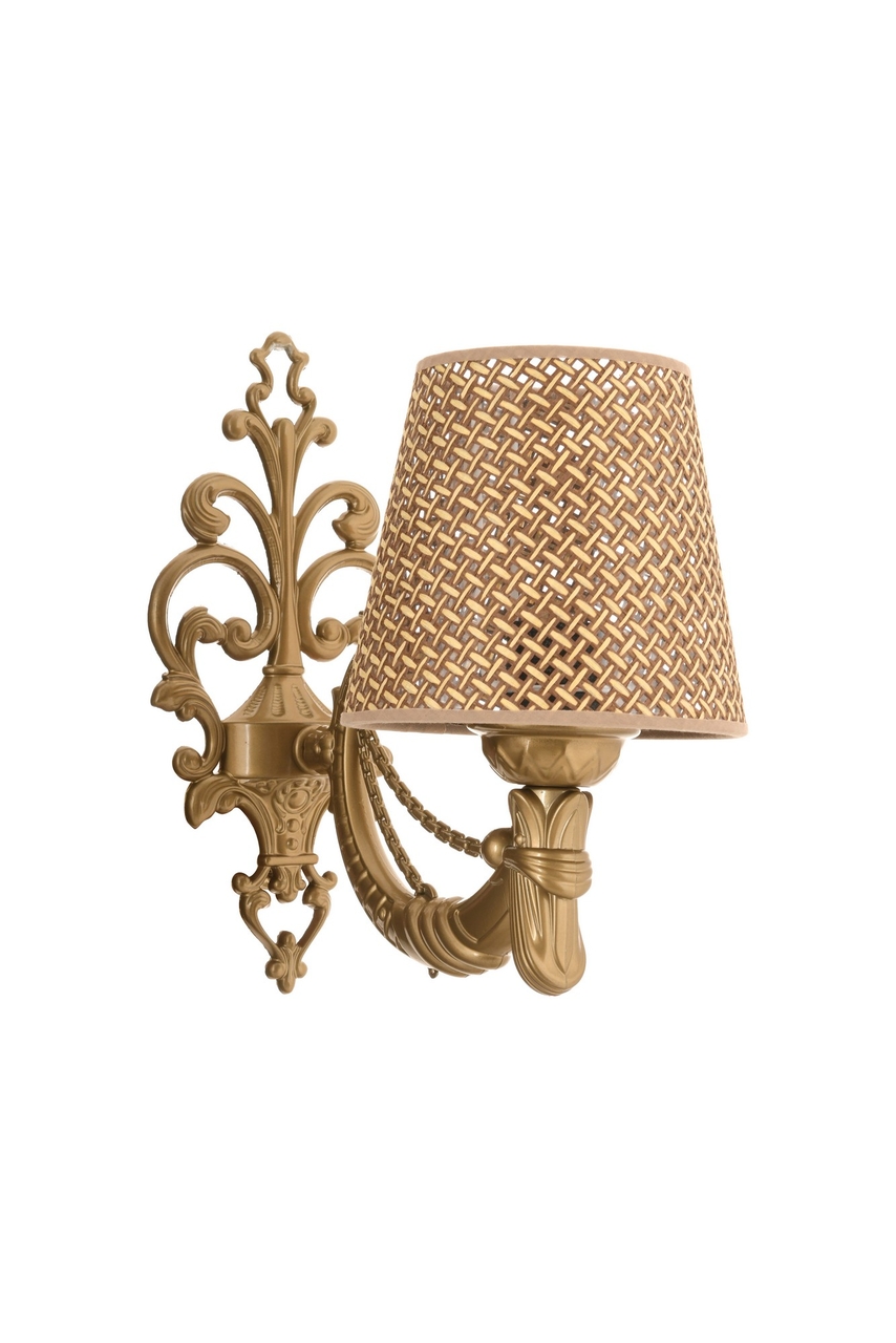 Aplica de perete, Opviq, 390FLH2350, Natural / Aur - view 2