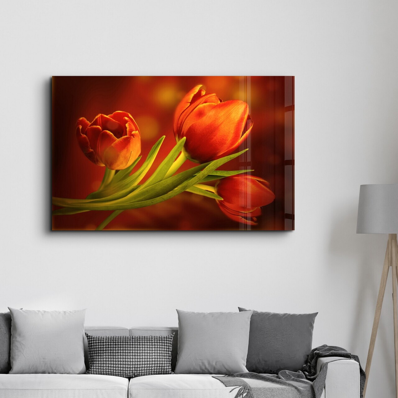 Tablou decorativ, OGLS-1144, Dimensiune: 35 x 55 cm, Multicolor — imaginea 3