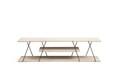 Comoda TV, Kalune Design, Canaz, Travertin / Negru