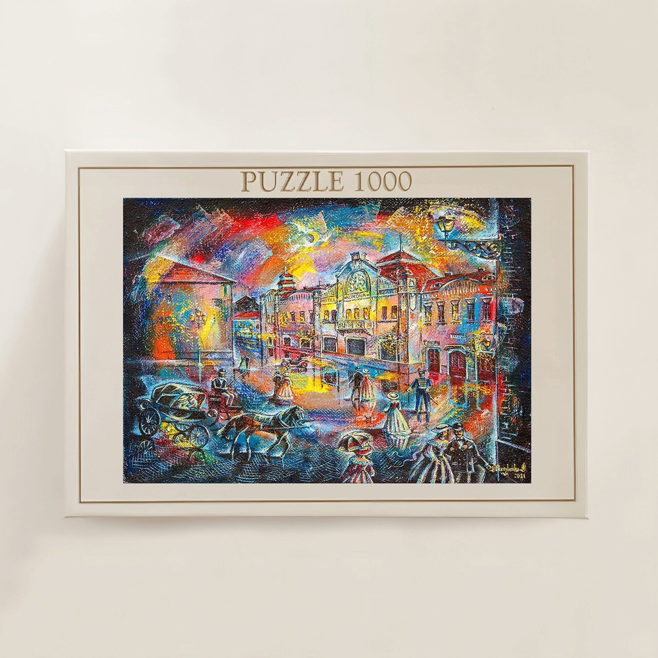 Puzzle, Wallxpert, PZL_0145_1000, Multicolor - view 3