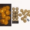 Ghirlanda Party Golden, Out of the blue, 150 cm, plastic/bumbac, auriu