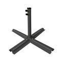Baza pentru umbrela de gradina  Ø 48 mm, 90 x 90 x 55 cm, otel, grafit