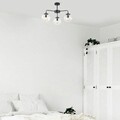 Lustra, Fulgor, 942FLG1350, Metal, Negru