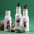 Sticla termos Om de zapada, Forest, Ambition, 400 ml, inox