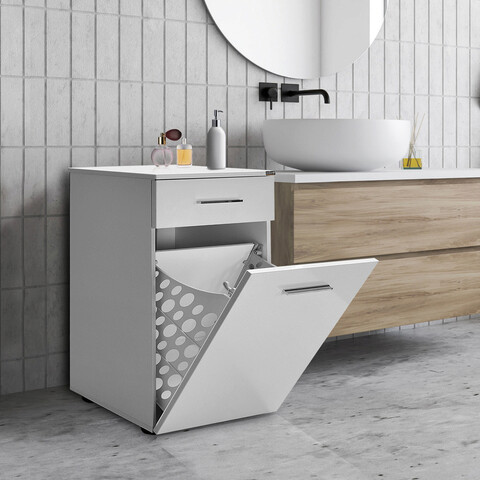 Dulap multifunctional, adore, adr-611-pp-1, 52x83x38 cm, pal, alb