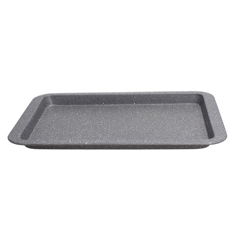 Tava pentru copt, bakery, 39 x 29 cm, aluminiu, gri