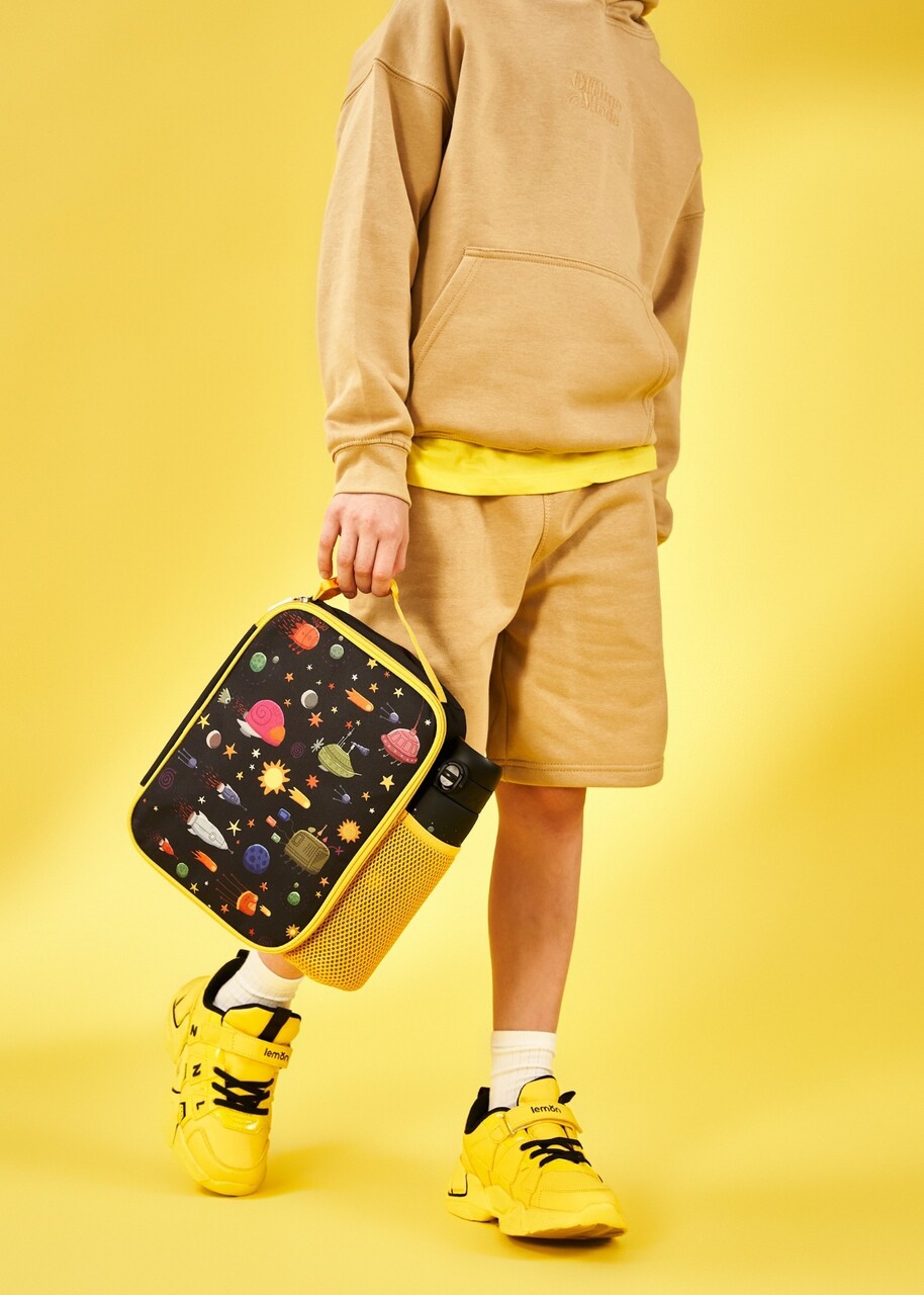 Geanta termoizolanta pentru pranz, 26,5 x 19,5 cm, Spaceships - Ion8 - imagine 8