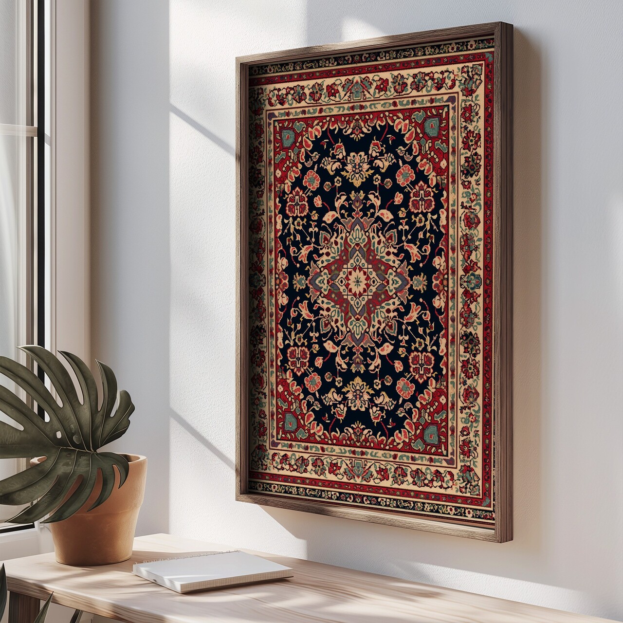 Tablou decorativ, TUN082-XL, Lemn, Multicolor - view 2