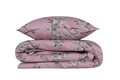 Lenjerie de pat dubla, Chicory - Pink, Türkiz, Bumbac Ranforce