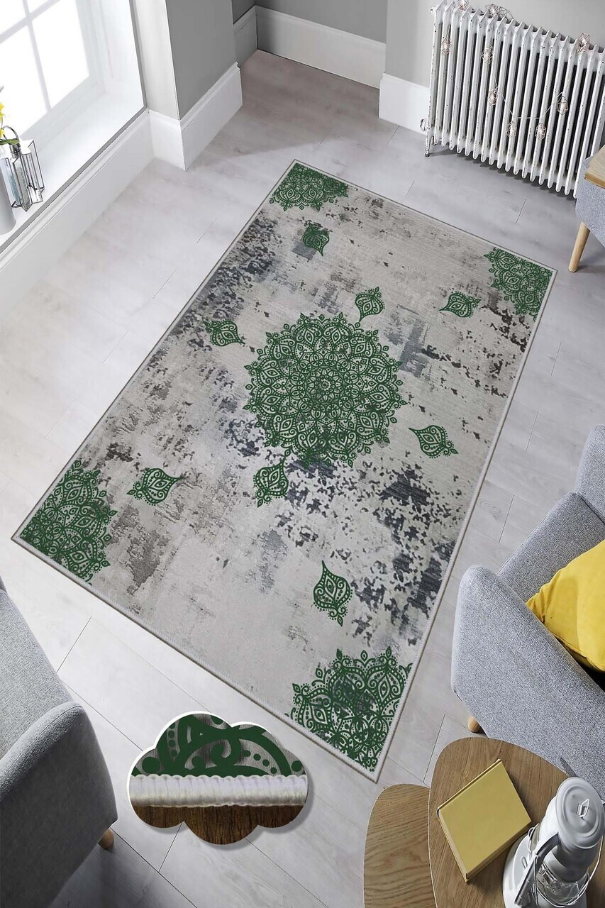 Covor Hmnt610 100x150 cm Poliester Multicolor