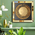 Tablou decorativ, ACAT008, Canvas , Lemn/oglinda plexiglas, Multicolor